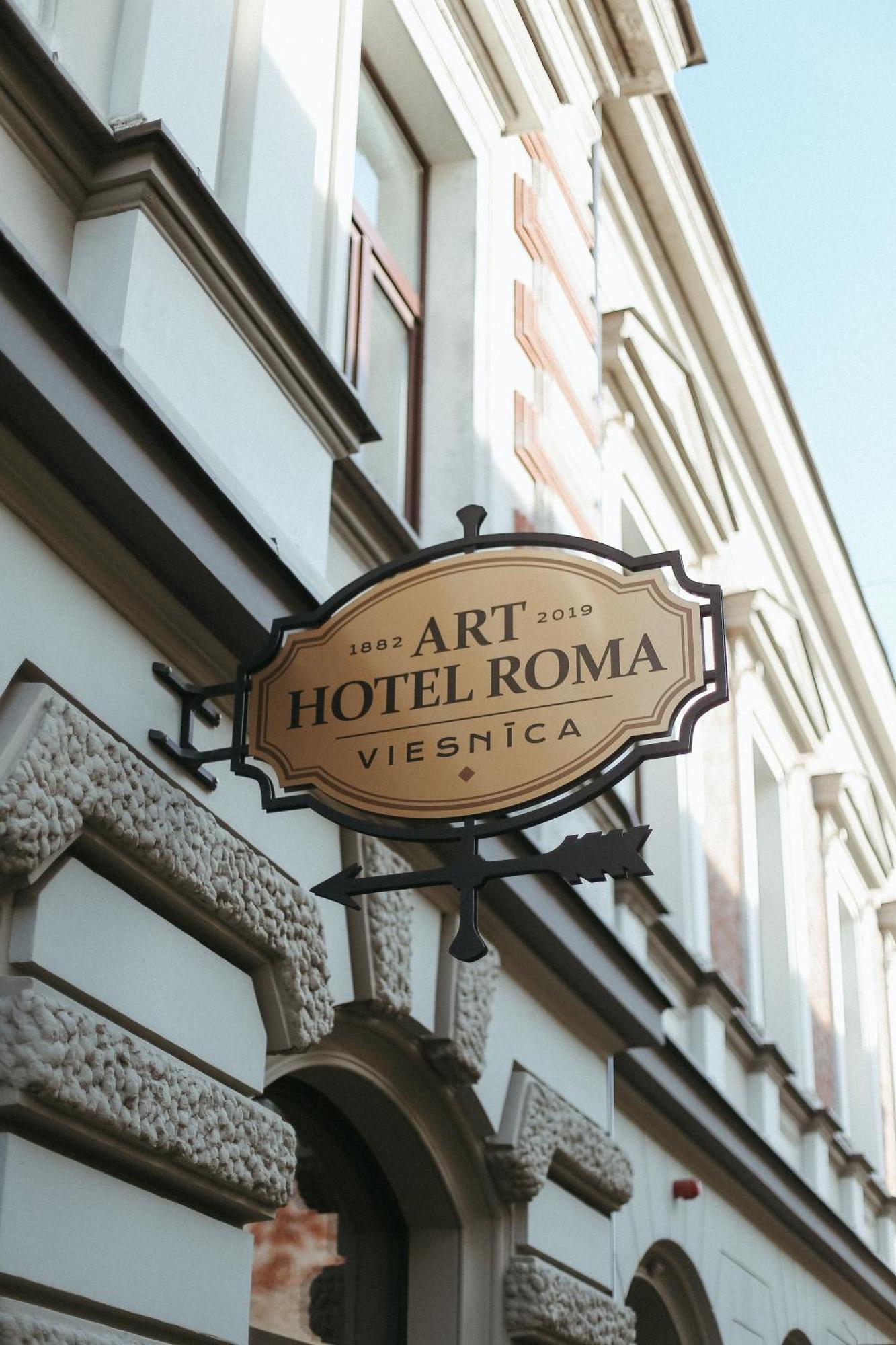 Art Hotel Roma Лиепая Экстерьер фото